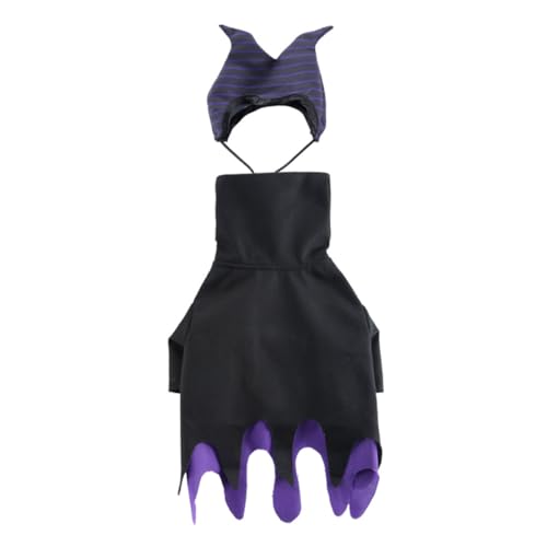 ibasenice 1 Satz lustige hundekleidung Hunde-Halloween-Kostüm groß Hunde-Outfit Fell Hündchen- -Kleidung Hexenkostüm Hund Cosplay-Requisite Halloween-Haustier verkleiden Sich Polyester von ibasenice