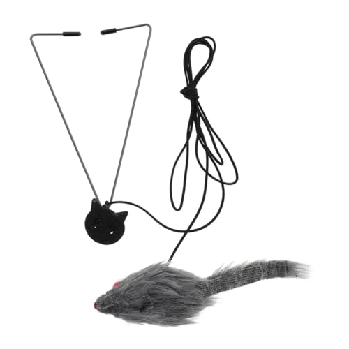 ibasenice Katzentür-hängespielzeug Verstellbares Katzenspielzeug Zum Aufhängen Maus Katzen-hängespielzeug Kätzchen-selbst-Teaser Interessanter Neckstab Aus Langlebig Und Sicher Für ibasenice Katzentür-hängespielzeug Verstellbares Katzenspielzeug Zum Aufhängen Maus Katzen-hängespielzeug Kätzchen-selbst-Teaser Interessanter Neckstab Aus Langlebig Und Sicher Für von ibasenice