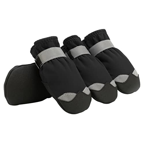ibasenice 1 Satz wasserdichte Und rutschfeste Hundeschneeschnee Zubehör Hundeschuhe Groß Hundestiefel Hundesocken Wasserdicht Hundepfotenschuhe Im Freien Beleg Black Nylon ibasenice 1 Satz wasserdichte Und rutschfeste Hundeschneeschnee Zubehör Hundeschuhe Groß Hundestiefel Hundesocken Wasserdicht Hundepfotenschuhe Im Freien Beleg Black Nylon von ibasenice