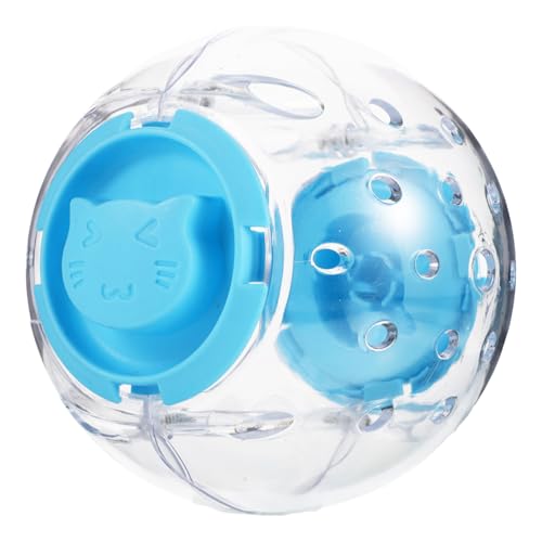 ibasenice 1 Set Hamster Laufball Laufrad Rollendes Hamsterspielzeug Laufräder Für Kleintiere Hamsterbälle Hamster Spielball Übungsball Für Haustier Rattenrad Himmelblau Kunststoff von ibasenice