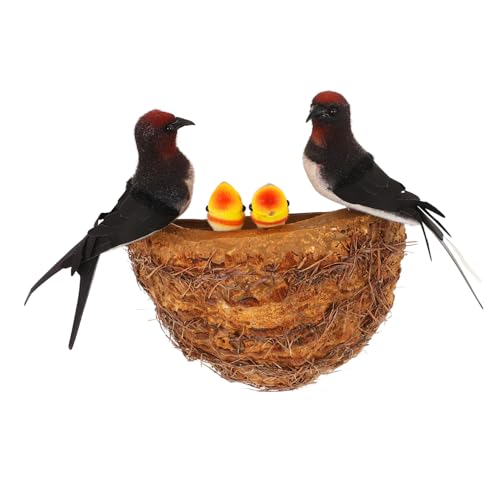 ibasenice 1 Set Hausdekoration Für Vogelhaus Nest Ornament Für Den Außenbereich Künstliche Mit Nest Rauchschwalbe Vogelhaus Wählerische Heimdekoration Künstliche Vogelfigur ibasenice 1 Set Hausdekoration Für Vogelhaus Nest Ornament Für Den Außenbereich Künstliche Mit Nest Rauchschwalbe Vogelhaus Wählerische Heimdekoration Künstliche Vogelfigur von ibasenice