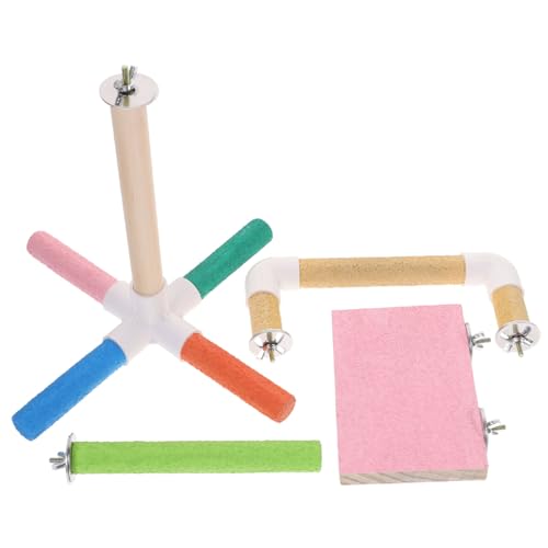ibasenice 1 Set Papageienspielzeug Schrubbstab Vogelstange Plüsch Papageienständer Für Große Vögel Im Innenbereich Papageienspielzeug Papageienkauspielzeug Buntes Seil ibasenice 1 Set Papageienspielzeug Schrubbstab Vogelstange Plüsch Papageienständer Für Große Vögel Im Innenbereich Papageienspielzeug Papageienkauspielzeug Buntes Seil von ibasenice