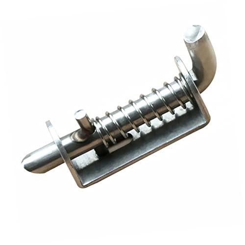 ibasenice 1 Stück Federbolzen flachprofil sicherheitsschloss federriegel pet Supplies Door Lock Haustierkäfig türriegel Sicherheitstürschloss Bolzen aus Edelstahl verdickte Lasche Silver ibasenice 1 Stück Federbolzen flachprofil sicherheitsschloss federriegel pet Supplies Door Lock Haustierkäfig türriegel Sicherheitstürschloss Bolzen aus Edelstahl verdickte Lasche Silver von ibasenice
