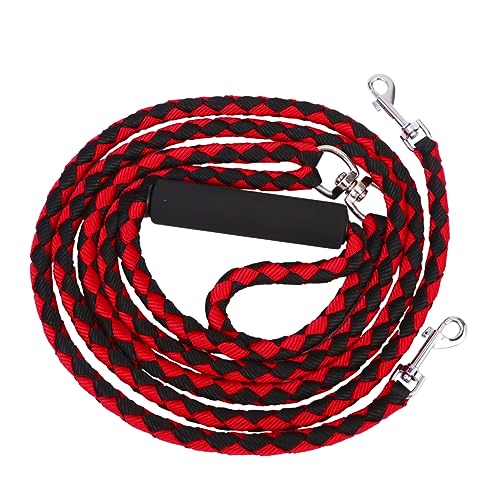 ibasenice 1 Stück Haustierleine Für Große Hunde Für Hunde Groß Welpe Und Leinengürtel Dual Seil Leine Hundeseil Geformt Für Das Training Für Haustiere Black ibasenice 1 Stück Haustierleine Für Große Hunde Für Hunde Groß Welpe Und Leinengürtel Dual Seil Leine Hundeseil Geformt Für Das Training Für Haustiere Black von ibasenice