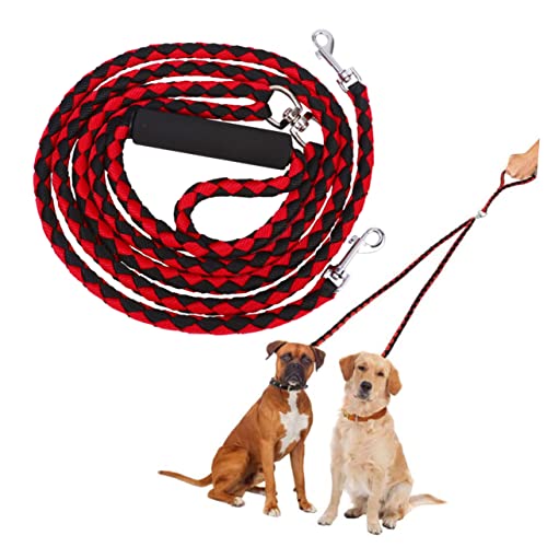 ibasenice 1 Stück Haustierleine Für Hunde Leinengürtel Für Das Training Welpe Und Seil Leine Geformt Hundeseil Für Große Hunde Dual Haustier-handleine Black ibasenice 1 Stück Haustierleine Für Hunde Leinengürtel Für Das Training Welpe Und Seil Leine Geformt Hundeseil Für Große Hunde Dual Haustier-handleine Black von ibasenice