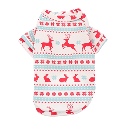 ibasenice 1 Stück Hundekleidung klein Urlaub Haustier Weihnachtskleidung für Hunde Freunde Weihnachtshunde Hundebekleidung süße Hundekleider Welpe Polyester-Vlies Weiß ibasenice 1 Stück Hundekleidung klein Urlaub Haustier Weihnachtskleidung für Hunde Freunde Weihnachtshunde Hundebekleidung süße Hundekleider Welpe Polyester-Vlies Weiß von ibasenice