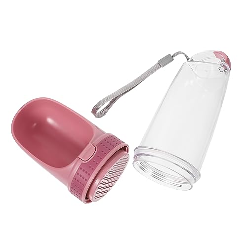 ibasenice 1 Stück Hundewasserflasche aus Auslaufsicherer Wassernapf für Unterwegs Kompakt Bedienen für Outdoor Aktivitäten und Reisen mit Haustieren Stilvolles Design von ibasenice