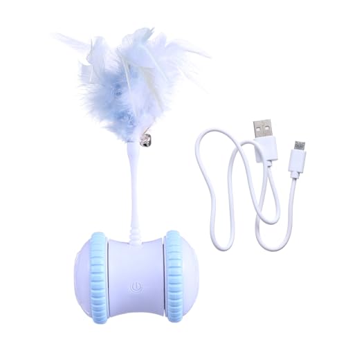 ibasenice 1 Stück Katzenspielzeug Interactive cat Toy interaktives Katzen zubehör Hochleistungszeiger Katzenrätsel Haustier Rotierender Teaser für Katzen Kunststoff Blue ibasenice 1 Stück Katzenspielzeug Interactive cat Toy interaktives Katzen zubehör Hochleistungszeiger Katzenrätsel Haustier Rotierender Teaser für Katzen Kunststoff Blue von ibasenice