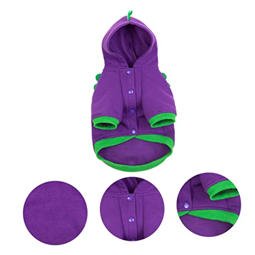 ibasenice 1 Stück Lustige Hundekleidung Haustier Hundekostüm Verkleiden Mähne Halloween Outfits Klein Pullover Tank Hundekostüme Thema Party Ups Kostüm Hund Violett Polyester ibasenice 1 Stück Lustige Hundekleidung Haustier Hundekostüm Verkleiden Mähne Halloween Outfits Klein Pullover Tank Hundekostüme Thema Party Ups Kostüm Hund Violett Polyester von ibasenice