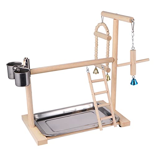 ibasenice 1 Stück Papageienständer Zubehör lustig Stand Papageienspielzeug hängend schaukeln Wobble holzständer Vogelhängespielzeug Parrot Toys Vogelständer Bambus Beige ibasenice 1 Stück Papageienständer Zubehör lustig Stand Papageienspielzeug hängend schaukeln Wobble holzständer Vogelhängespielzeug Parrot Toys Vogelständer Bambus Beige von ibasenice