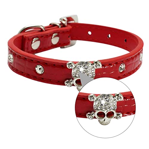 ibasenice 1 Stück Schädelhundkragen Halloween -Kostüm Hunde LED Union Schild klein Kleidung Party-Kragen Haustierhalsbanddekoration Halloween-Halsband für Haustiere Pu rot ibasenice 1 Stück Schädelhundkragen Halloween -Kostüm Hunde LED Union Schild klein Kleidung Party-Kragen Haustierhalsbanddekoration Halloween-Halsband für Haustiere Pu rot von ibasenice