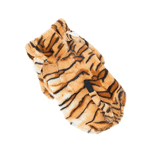 ibasenice 1 Stück Tigermuster -Transformation Outfit Kleidung Haustier Hunde-Outfit Für Hunde-Hoodie Welpe Kleines Hundesoutfit Hund Weihnachten Hundekostüme Winter Hundemantel Polyester ibasenice 1 Stück Tigermuster -Transformation Outfit Kleidung Haustier Hunde-Outfit Für Hunde-Hoodie Welpe Kleines Hundesoutfit Hund Weihnachten Hundekostüme Winter Hundemantel Polyester von ibasenice
