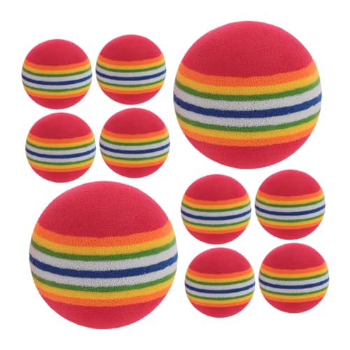ibasenice 10 Stück Haustier Regenbogenball Welpenspielzeug Hundespielzeug Bälle Haustier Hundezahnball Katzenspielzeug Regenbogenball Hundekauspielzeug Hundeball ibasenice 10 Stück Haustier Regenbogenball Welpenspielzeug Hundespielzeug Bälle Haustier Hundezahnball Katzenspielzeug Regenbogenball Hundekauspielzeug Hundeball von ibasenice