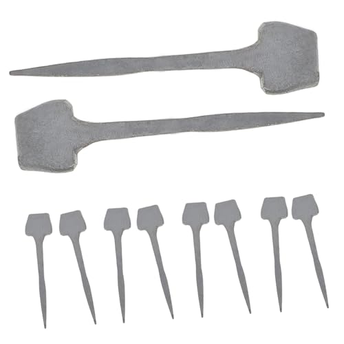 ibasenice 10 Stück Hufeisennägel Hufeisennagel Aus Eisen Hufnägel Aus Eisen -Werkzeug Pferdefixatoren Hufeisenpfähle Nagel Für Pferdegeschirr Nägel Für Pferdekessel Silver von ibasenice