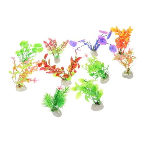 ibasenice 10 Stück Teiliges Aquarium Pflanzen Dekoration Langlebige Künstliche Wasserpflanzen für Fischbecken für Süß und Aquarien ibasenice 10 Stück Teiliges Aquarium Pflanzen Dekoration Langlebige Künstliche Wasserpflanzen für Fischbecken für Süß und Aquarien von ibasenice