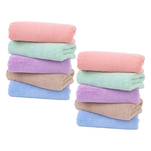 ibasenice 10stücke Einstreumatte Für Meerschweinchen Und Hamster Weiche Fleece-Einlage Maschinenwaschbar Für Kleintierkäfige Als Bettdecke Oder Handtuch von ibasenice
