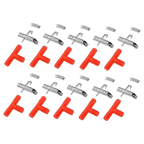 ibasenice 10Sätze Kaninchen Trinkflasche Teiliges Automatischer Wasserspender für Kleintiere Langlebig und Abnehmbar für Kaninchen Chinchillas und Andere Nager ibasenice 10Sätze Kaninchen Trinkflasche Teiliges Automatischer Wasserspender für Kleintiere Langlebig und Abnehmbar für Kaninchen Chinchillas und Andere Nager von ibasenice