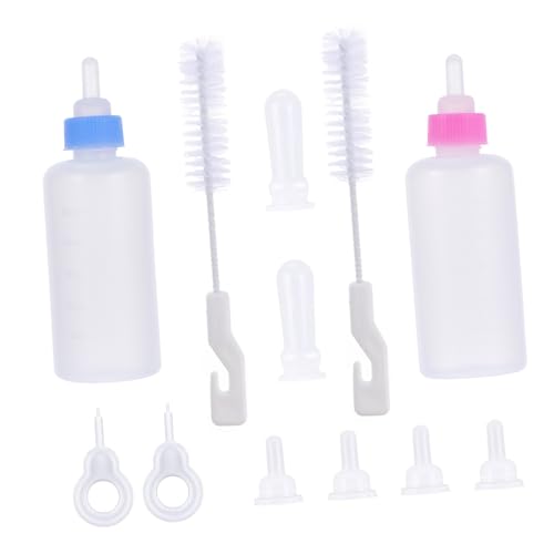 ibasenice 12Stücke Teiliges Haustier Fütterungsflaschen Set aus Lebensmittelechtem für Kätzchen und Welpen Sterilisierbaren Flaschen mit Klarer Sicher ibasenice 12Stücke Teiliges Haustier Fütterungsflaschen Set aus Lebensmittelechtem für Kätzchen und Welpen Sterilisierbaren Flaschen mit Klarer Sicher von ibasenice