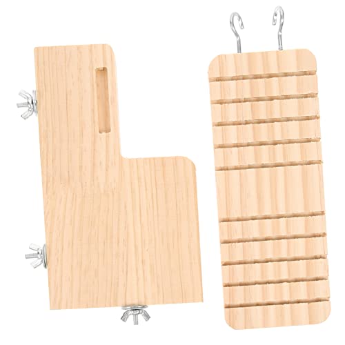 ibasenice Kleintier-Spielplatz wasserdichte Holzleiter Für Haustiere Mit Hängeplattform Fördert Spiel Balance Und Bewegung Für Hamster Rennmäuse Und Andere Nager ibasenice Kleintier-Spielplatz wasserdichte Holzleiter Für Haustiere Mit Hängeplattform Fördert Spiel Balance Und Bewegung Für Hamster Rennmäuse Und Andere Nager von ibasenice