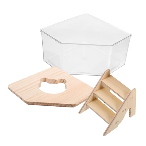 ibasenice 1Satz Hamster Sandbad Transparente Kleintierbadewanne Mit Rampe Und Abdeckung Teiliges Design Für Hamster Mäuse Und Chinchillas Zu Reinigen ibasenice 1Satz Hamster Sandbad Transparente Kleintierbadewanne Mit Rampe Und Abdeckung Teiliges Design Für Hamster Mäuse Und Chinchillas Zu Reinigen von ibasenice