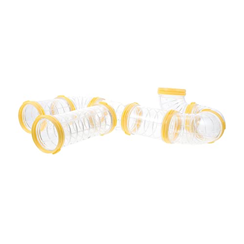 ibasenice 1Satz Hamster Spieltunnel Teiliges DIY Labyrinthrohr für Zwerghamster Rennmäuse und Kleine Nager Kompatibel mit Verschiedenen Käfigdesigns zu Reinigen ibasenice 1Satz Hamster Spieltunnel Teiliges DIY Labyrinthrohr für Zwerghamster Rennmäuse und Kleine Nager Kompatibel mit Verschiedenen Käfigdesigns zu Reinigen von ibasenice