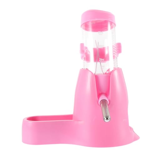 ibasenice 1Satz Hamster Trinkflasche Futterspender für Kleine Haustiere Stabile Wasserflasche für Meerschweinchen Zubehör für Tägliche Fütterung von ibasenice
