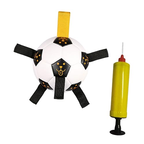 ibasenice 1Satz Interaktives Fußballspielzeug mit Luftpumpe Haustier Molar für Stressabbau Outdoor Spaß Training für Welpen und Kleine ibasenice 1Satz Interaktives Fußballspielzeug mit Luftpumpe Haustier Molar für Stressabbau Outdoor Spaß Training für Welpen und Kleine von ibasenice