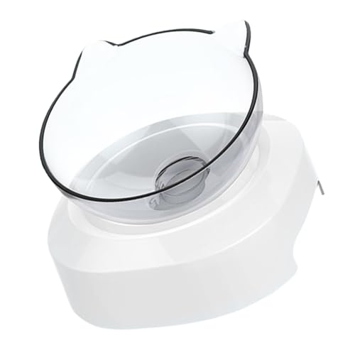 ibasenice 1Stück Katzenfutter Feeder Wasserschüssel für Haustiere Rutschfester Futternapf aus Langlebigem Kunststoff für Katzen Stabilem Design für Komfortable ibasenice 1Stück Katzenfutter Feeder Wasserschüssel für Haustiere Rutschfester Futternapf aus Langlebigem Kunststoff für Katzen Stabilem Design für Komfortable von ibasenice