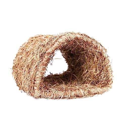 ibasenice 1Stück Kreatives Tunnel Nest Für Kleintiere Holzfarbe Gemütliches Versteck Für Hamster Und Mäuse Exquisite Verarbeitung Sicheres Naturmaterial von ibasenice