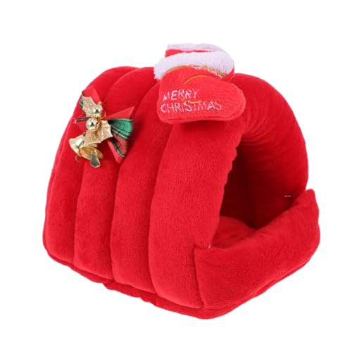ibasenice 1stück Winter Nest Für Kleine Haustiere Gemütliches Hamsterhaus Für Chinchillas Meerschweinchen Warmer Rückzugsort Für Dekoration Für Zuhause Ihres Kleinen von ibasenice