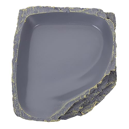 ibasenice 1Stück Reptilien Futter und Wasserschale aus Strapazierfähigem Resin Natürliche Steinoptik für Schildkröten Eidechsen und Andere Kleine Reptilien zu Reinigen ibasenice 1Stück Reptilien Futter und Wasserschale aus Strapazierfähigem Resin Natürliche Steinoptik für Schildkröten Eidechsen und Andere Kleine Reptilien zu Reinigen von ibasenice