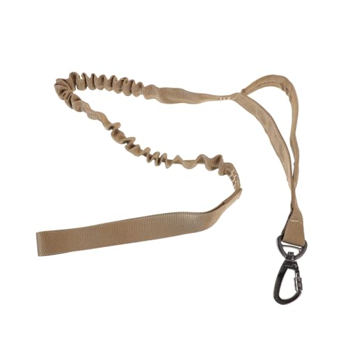 ibasenice 1Stück Verstellbare Nylon Hundeleine Für Training Und Outdoor Aktivitäten Komfortabel Und Elastisch Für Welpen Khaki von ibasenice