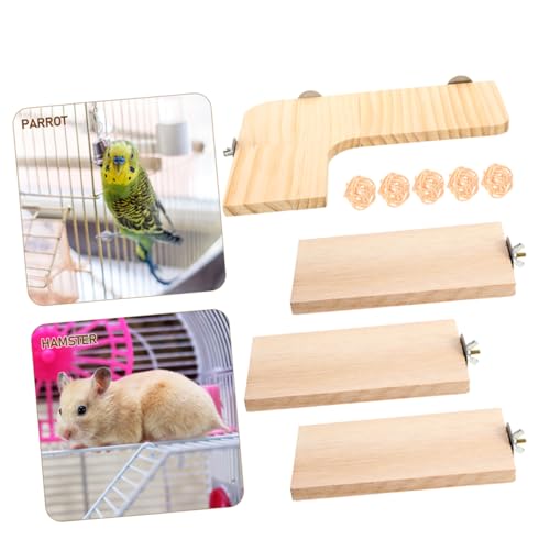 ibasenice 2 Sätze Teiliges Kleintier Holzplattform mit Robust und Verschleißfest Vielseitiges Kletterspielzeug für Hamster Papageien und Kleine Haustiere Fördert Bewegung und Beschäftigung ibasenice 2 Sätze Teiliges Kleintier Holzplattform mit Robust und Verschleißfest Vielseitiges Kletterspielzeug für Hamster Papageien und Kleine Haustiere Fördert Bewegung und Beschäftigung von ibasenice