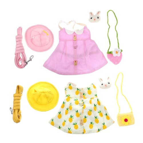 ibasenice 2 Sets Kaninchenleine Meerschweinchentunnel Hasenkleidung Hamsterleine Fleece Katzentoilette Halloween Kostüm Für Frettchen Kaninchenkäfig Kaninchenkleidung Und Leine ibasenice 2 Sets Kaninchenleine Meerschweinchentunnel Hasenkleidung Hamsterleine Fleece Katzentoilette Halloween Kostüm Für Frettchen Kaninchenkäfig Kaninchenkleidung Und Leine von ibasenice