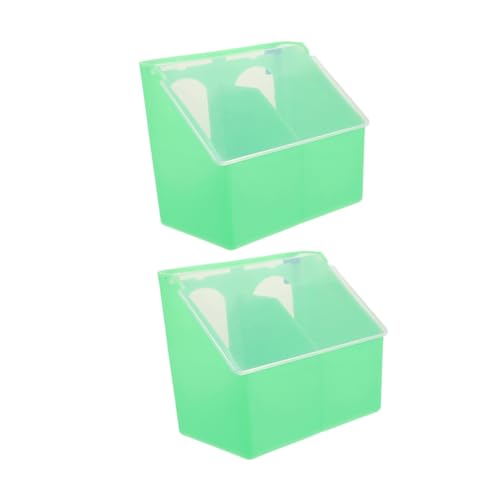 ibasenice 2 Stück Boxen Für Taubenfutter Vogelnäpfe Für Käfige Hühnerfutterspender PVC Futterspender Für Nymphensittiche Futter Und Wassernäpfe Für Vogelkäfige Taubenfutter ibasenice 2 Stück Boxen Für Taubenfutter Vogelnäpfe Für Käfige Hühnerfutterspender PVC Futterspender Für Nymphensittiche Futter Und Wassernäpfe Für Vogelkäfige Taubenfutter von ibasenice