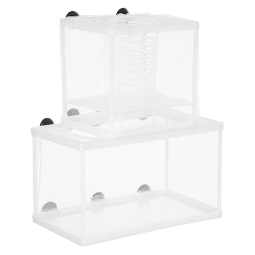 ibasenice 2stücke Aquarium Fischbrutkasten Mit Netz Und Kunststoffrahmen Laichnest-zuchtbecken Für Babyfische Garnelen Clownfische Guppy Schwimmende Isolationsbox Brutkasten Für Aquarien ibasenice 2stücke Aquarium Fischbrutkasten Mit Netz Und Kunststoffrahmen Laichnest-zuchtbecken Für Babyfische Garnelen Clownfische Guppy Schwimmende Isolationsbox Brutkasten Für Aquarien von ibasenice