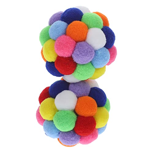 ibasenice 2 Stück Glockenball -Katzenspielzeug Plüschtiere für Katzen Haustier Kätzchen-Ball- Kätzchen Plüschtier Post Kätzchenspielzeugfreiheit Katzenspielzeug mit Glocke Polyester ibasenice 2 Stück Glockenball -Katzenspielzeug Plüschtiere für Katzen Haustier Kätzchen-Ball- Kätzchen Plüschtier Post Kätzchenspielzeugfreiheit Katzenspielzeug mit Glocke Polyester von ibasenice
