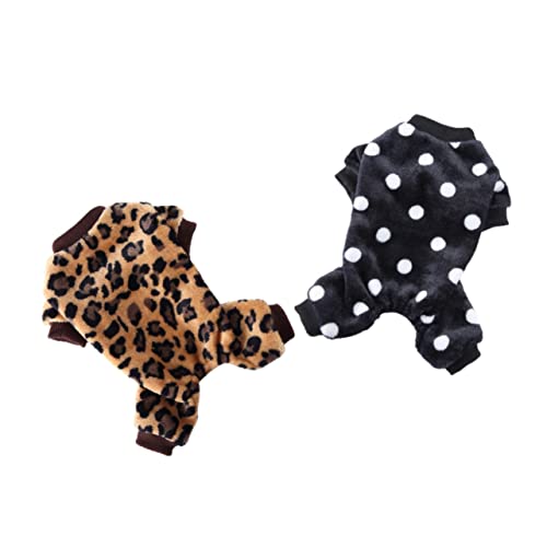 ibasenice 2 Stück Haustier-Pyjama hundepyjama Hundezubehör groß Hundekleid Hunde-Outfit UPS Outfits Kleidung für Haustierhunde Warmer hundepyjama Polyester ibasenice 2 Stück Haustier-Pyjama hundepyjama Hundezubehör groß Hundekleid Hunde-Outfit UPS Outfits Kleidung für Haustierhunde Warmer hundepyjama Polyester von ibasenice