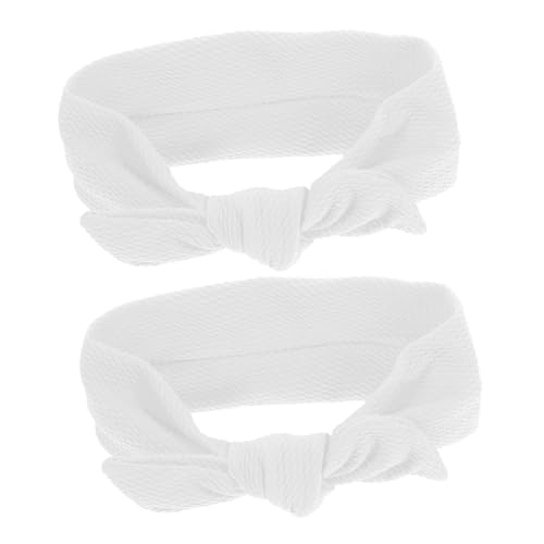 ibasenice 2stücke Hundestirnband Leichte Schleifen Für Kleine Hunde Welpen Party-haustierbedarf Elastische Stirnband Mit Bogen Kopfschmuck Für Fellpflege von ibasenice