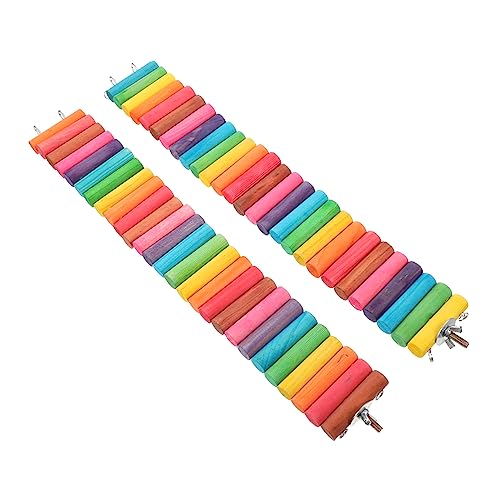 ibasenice 2 Stück Holz Hamsterbrücke Spielzeug Multifunktionale Leiter für Hamster Chinchillas und Kleine Nager Dekorativ und Stressabbau und Bewegung aus Naturholz ibasenice 2 Stück Holz Hamsterbrücke Spielzeug Multifunktionale Leiter für Hamster Chinchillas und Kleine Nager Dekorativ und Stressabbau und Bewegung aus Naturholz von ibasenice