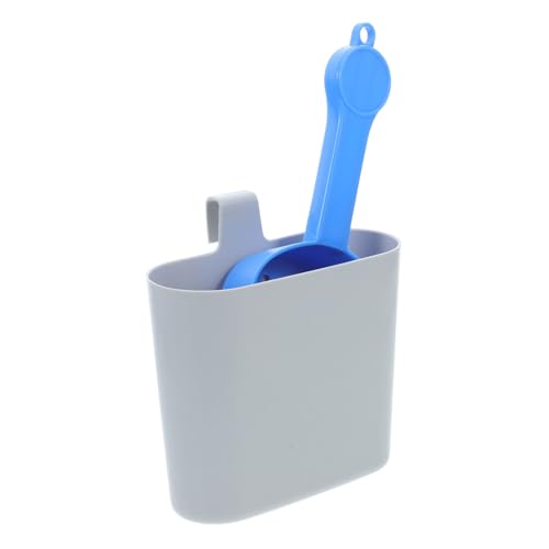 ibasenice 2 Stück Katzenstreu-Schaufel-Set Metal Pooper Scooper Aufbewahrung Von Katzenstreu Katzenstreuschaufel Müllschaufel Katzensieb Schaufel Poop Scooper Katzenstreu Mülleimer Abs Grey von ibasenice