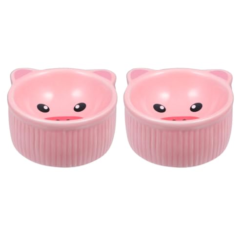 ibasenice 2 Stücke Keramische Hamster Futternäpfe Anti Kippen Cartoon Design für Kleine Haustiere Leicht zu Reinigen ibasenice 2 Stücke Keramische Hamster Futternäpfe Anti Kippen Cartoon Design für Kleine Haustiere Leicht zu Reinigen von ibasenice