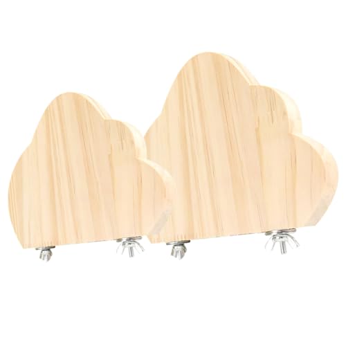 ibasenice 2stücke Holz Vogelsitzplattform Für Hamster Und Ziervögel Kreative Wolkenform Plattform Kletterstange Zubehör Für Vogelkäfig Erhöhter Spielplatz Für Kleintiere ibasenice 2stücke Holz Vogelsitzplattform Für Hamster Und Ziervögel Kreative Wolkenform Plattform Kletterstange Zubehör Für Vogelkäfig Erhöhter Spielplatz Für Kleintiere von ibasenice