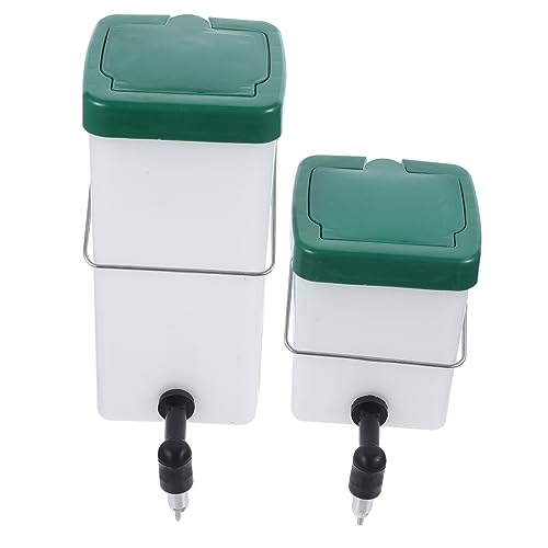 ibasenice 2 Stück Rabbit Automatic Waterer Trinkflasche für Kaninchen Aus Hochwertigem und Einfach zu Bedienen Tropffrei für Haustierhaltung und Nagerzubehör von ibasenice