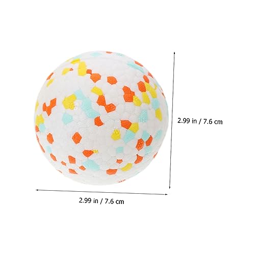 ibasenice 2 Stück Robuste Welpen Kauspielzeug Bälle Langlebige Interaktive Hundespielzeuge zum Beißen und Zahnpflege Farbige Leichte Teething Balls für Spiel und Training Geeignet für ibasenice 2 Stück Robuste Welpen Kauspielzeug Bälle Langlebige Interaktive Hundespielzeuge zum Beißen und Zahnpflege Farbige Leichte Teething Balls für Spiel und Training Geeignet für von ibasenice