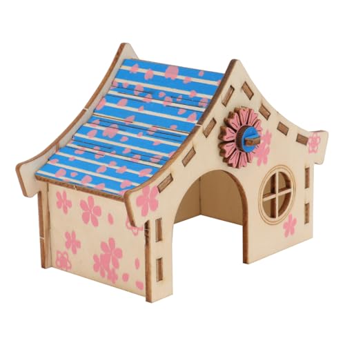 ibasenice 2 Stück Teiliges Hamster Holzvilla Spielhaus aus Hochwertigem Holz Geräumiges Haustierversteck und für Hamster Ratten und Kleine Kleintiere Stressreduzierend und Langlebig ibasenice 2 Stück Teiliges Hamster Holzvilla Spielhaus aus Hochwertigem Holz Geräumiges Haustierversteck und für Hamster Ratten und Kleine Kleintiere Stressreduzierend und Langlebig von ibasenice