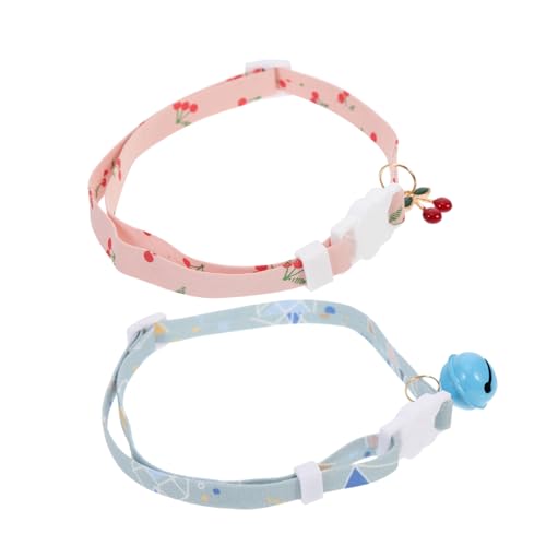 ibasenice 2 Stück Teiliges Haustierhalsband Verstellbares Katzen und Hundehalsband Atmungsaktives Party Accessoire Komfortabel Hautfreundlich Geeignet für Katzen Kätzchen Welpen für ibasenice 2 Stück Teiliges Haustierhalsband Verstellbares Katzen und Hundehalsband Atmungsaktives Party Accessoire Komfortabel Hautfreundlich Geeignet für Katzen Kätzchen Welpen für von ibasenice