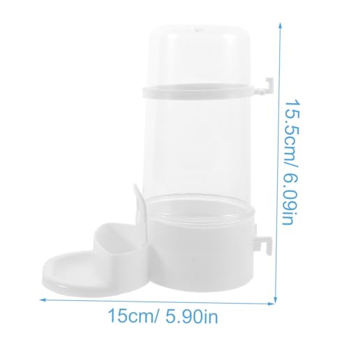 ibasenice 2 Stück Teiliges Kleintier futterautomat Selbstnachfüllender Napf für Hamster Kaninchen Kleine Katzen Automatischer Futterspender mit Großem Fassungsvermögen Zufällige Farbe von ibasenice