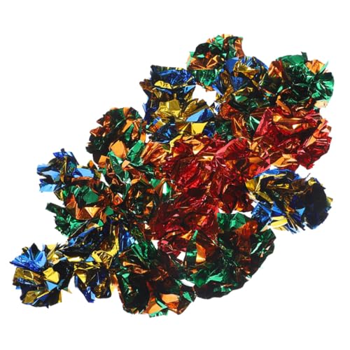 ibasenice 25 Stück Papierkatze -Katzenspielzeug drinnen Crinkle Balls für Katzen Crinkle Cat Toy kräuseln Katzenbälle Crinkle-Bälle für Haustiere ibasenice 25 Stück Papierkatze -Katzenspielzeug drinnen Crinkle Balls für Katzen Crinkle Cat Toy kräuseln Katzenbälle Crinkle-Bälle für Haustiere von ibasenice