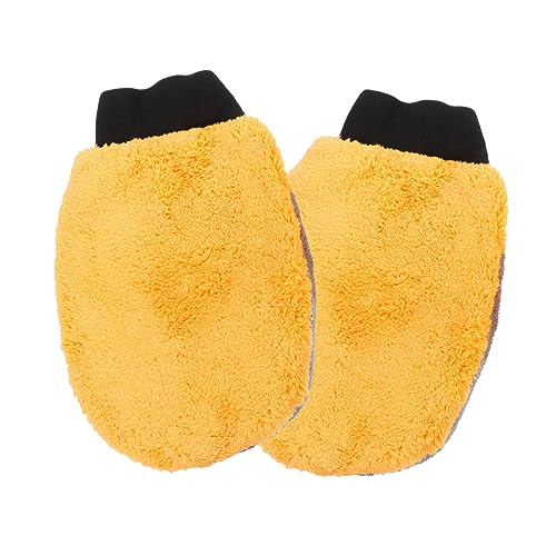 ibasenice 2Stücke Hamster Badehandschuhe Duschhandschuhe für Kleine Haustiere für Pflege und Training Sanftes Material Schützt Hände und Perfektes von ibasenice